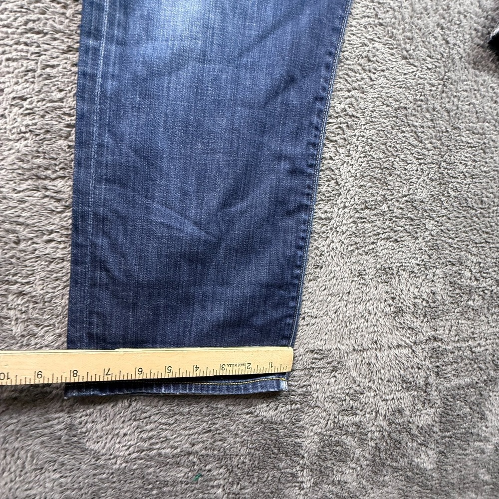 Citizens of Humanity Sid 33x28 Men's Jeans Blue Wash Distressed Denim Y2K - Picture 10 of 10